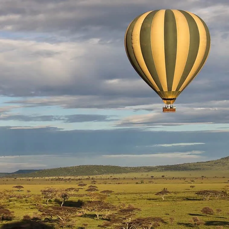 9-Day Serengeti to Maasai Mara, Kenya Balloon Safari